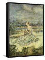 Caporushes-Arthur Rackham-Framed Stretched Canvas