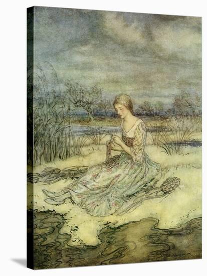 Caporushes-Arthur Rackham-Stretched Canvas