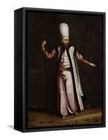 Capoudgi Bachi, Grand-Master of the Seraglio-Jean Baptiste Vanmour-Framed Stretched Canvas