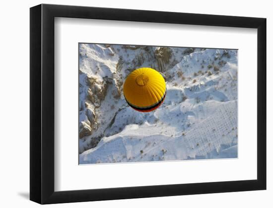 Cappadocia & Balloon-null-Framed Art Print