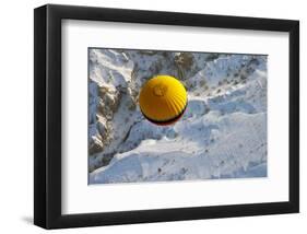 Cappadocia & Balloon-null-Framed Art Print