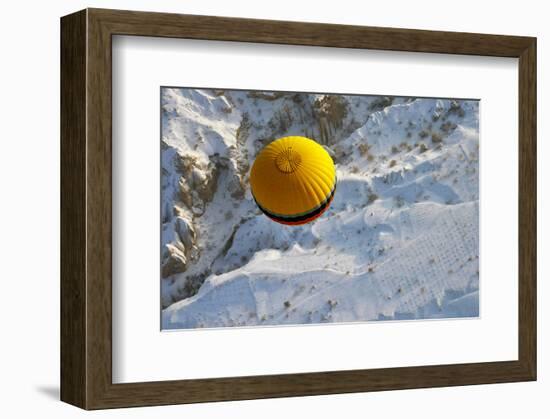 Cappadocia & Balloon-null-Framed Art Print