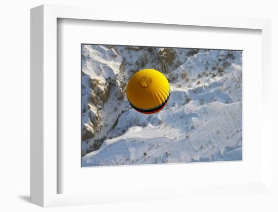 Cappadocia & Balloon-null-Framed Art Print