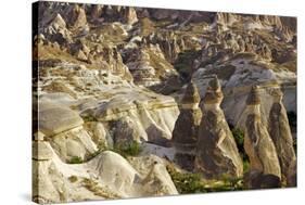 Cappadocia Landscape, Cavusin, (Pasabag), Near Zelve, Anatolia, Turkey, Asia Minor, Eurasia-Simon Montgomery-Stretched Canvas