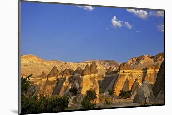 Cappadocia Landscape, Cavusin, (Pasabag), Near Zelve, Anatolia, Turkey, Asia Minor, Eurasia-Simon Montgomery-Mounted Photographic Print