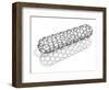 Capped Nanotube, Computer Artwork-Laguna Design-Framed Photographic Print