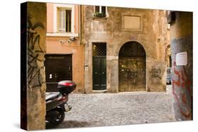 Cappellari Street near Campo Dei Fiori.-Stefano Amantini-Stretched Canvas