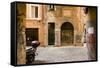 Cappellari Street near Campo Dei Fiori.-Stefano Amantini-Framed Stretched Canvas