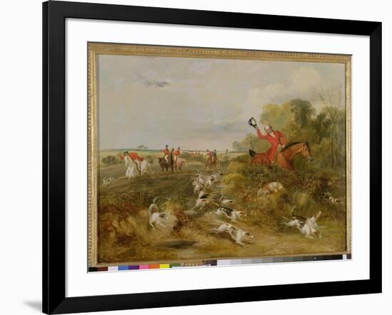 Capping on Hounds, Bachelor's Hall, 1836-Francis Calcraft Turner-Framed Giclee Print