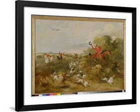 Capping on Hounds, Bachelor's Hall, 1836-Francis Calcraft Turner-Framed Giclee Print