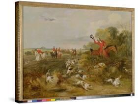 Capping on Hounds, Bachelor's Hall, 1836-Francis Calcraft Turner-Stretched Canvas