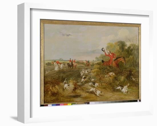 Capping on Hounds, Bachelor's Hall, 1836-Francis Calcraft Turner-Framed Giclee Print