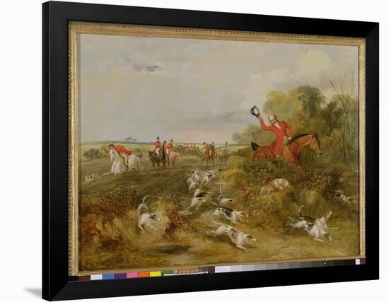 Capping on Hounds, Bachelor's Hall, 1836-Francis Calcraft Turner-Framed Premium Giclee Print