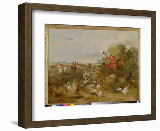 Capping on Hounds, Bachelor's Hall, 1836-Francis Calcraft Turner-Framed Premium Giclee Print
