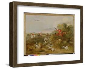 Capping on Hounds, Bachelor's Hall, 1836-Francis Calcraft Turner-Framed Premium Giclee Print