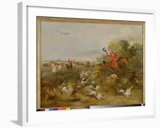 Capping on Hounds, Bachelor's Hall, 1836-Francis Calcraft Turner-Framed Giclee Print