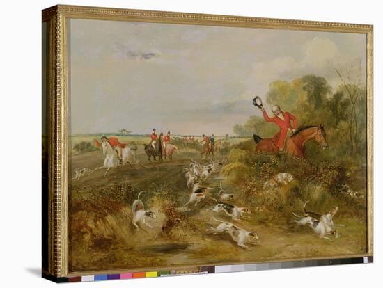 Capping on Hounds, Bachelor's Hall, 1836-Francis Calcraft Turner-Stretched Canvas