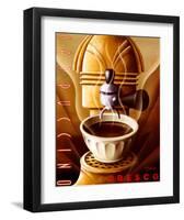 Cappuccino Fresco-Michael L^ Kungl-Framed Art Print