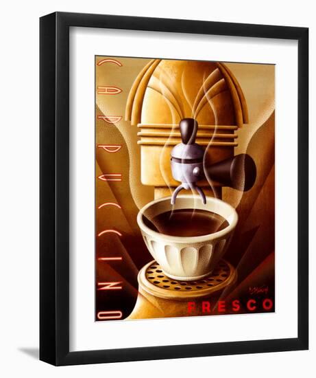 Cappuccino Fresco-Michael L^ Kungl-Framed Art Print