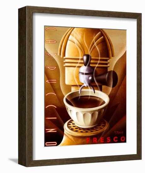 Cappuccino Fresco-Michael L^ Kungl-Framed Art Print