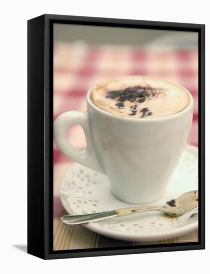 Cappuccino, Oslo, Norway-Russell Young-Framed Stretched Canvas