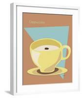Cappuccino-ATOM-Framed Giclee Print