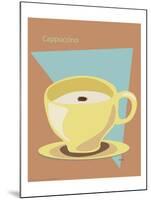 Cappuccino-ATOM-Mounted Giclee Print