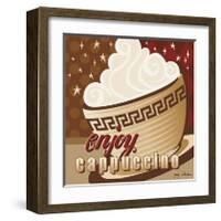 Cappuccino-P^j^ Dean-Framed Giclee Print