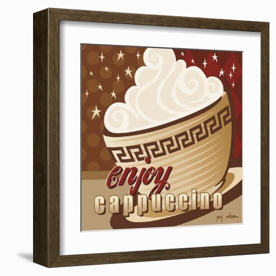 Cappuccino-P^j^ Dean-Framed Giclee Print