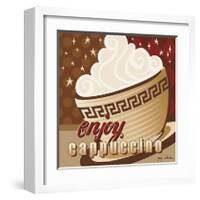 Cappuccino-P^j^ Dean-Framed Giclee Print