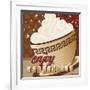 Cappuccino-P^j^ Dean-Framed Giclee Print