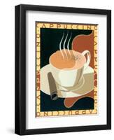 Cappuccino-Brian James-Framed Art Print