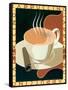 Cappuccino-Brian James-Framed Stretched Canvas