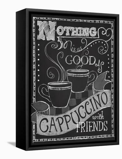 Cappuccino-Fiona Stokes-Gilbert-Framed Stretched Canvas
