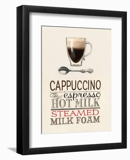 Cappucino Plain Background-Marco Fabiano-Framed Art Print