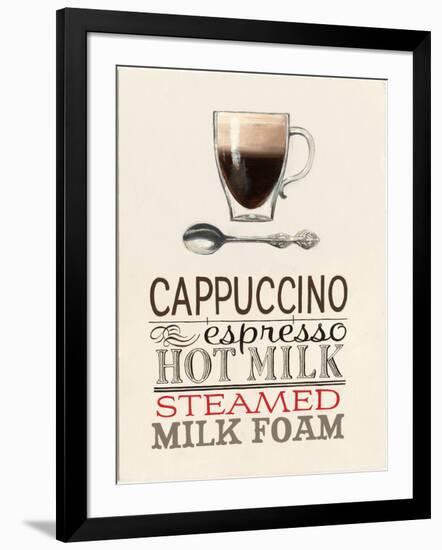 Cappucino Plain Background-Marco Fabiano-Framed Art Print