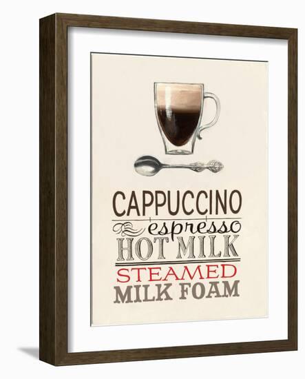 Cappucino Plain Background-Marco Fabiano-Framed Art Print