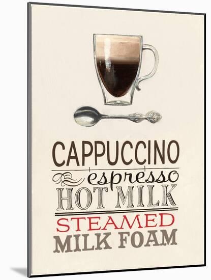 Cappucino Plain Background-Marco Fabiano-Mounted Art Print