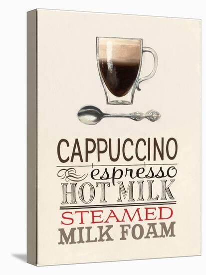 Cappucino Plain Background-Marco Fabiano-Stretched Canvas
