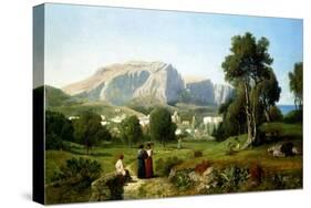 Capri, 1853-Henri-Joseph Harpignies-Stretched Canvas