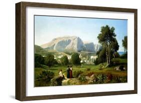 Capri, 1853-Henri-Joseph Harpignies-Framed Giclee Print