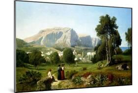 Capri, 1853-Henri-Joseph Harpignies-Mounted Giclee Print