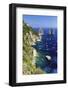 Capri Coastline with the Rocks of Faraglioni-George Oze-Framed Photographic Print