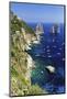 Capri Coastline with the Rocks of Faraglioni-George Oze-Mounted Photographic Print