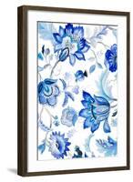 Capri Floral I-Lanie Loreth-Framed Art Print