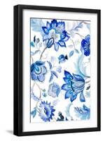 Capri Floral I-Lanie Loreth-Framed Art Print