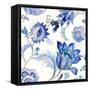 Capri Floral I-Lanie Loreth-Framed Stretched Canvas