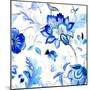 Capri Floral II-Lanie Loreth-Mounted Premium Giclee Print