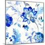 Capri Floral II-Lanie Loreth-Mounted Premium Giclee Print