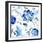 Capri Floral II-Lanie Loreth-Framed Art Print